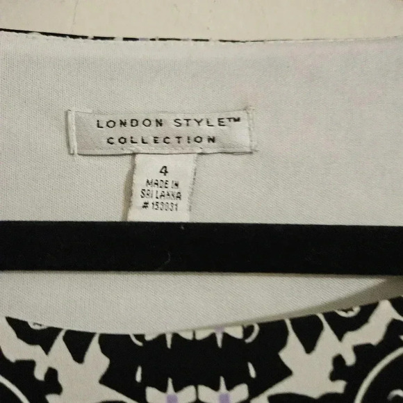 London Times Popover Dress - Picture 3 of 5